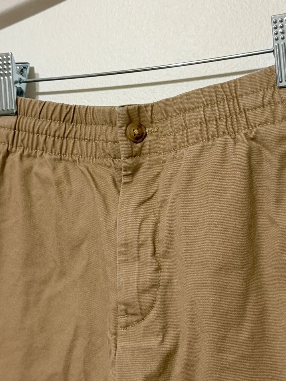 Polo Ralph Lauren Khaki Prepster Flex Abrasion Twill Short Boys Size 12